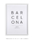 Quadro Cidade de Barcelona - Emoldurei Store