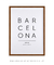 Quadro Cidade de Barcelona - comprar online