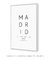 Quadro Cidade de Madrid - Emoldurei Store