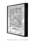 Quadro Decorativo Mapa de Paris - loja online