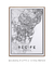 Quadro Decorativo Mapa de Recife - comprar online