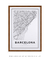 Quadro Mapa de Barcelona - comprar online