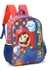 Mochila de Costas Super Mario Bros Alças Acolchoadas Infantil Escolar