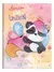 Caderno Costurado Capa Dura Brochura Amei Unicórnio Panda Cute Magic