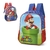 Mochila de Costas Super Mario Bros Alças Acolchoadas Infantil Escolar - loja online