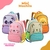 Mini Mochila de Costas Pets Animal Bichinho Bolsa Passeio Escolar Infantil