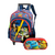 Kit de Mochila De Rodinhas Estojo Toy Story Escolar Infantil Buzz Woody