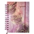 Imagem do Agenda Permanente Glitter Mármore14 x 19cm Com Marca Página Feminina Capa Texturizada