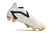 Chuteira Adidas Predator Accuracy Campo Unissex Cano Alto - Elite / BRANCO + DOURADO - loja online