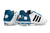 Chuteira Adidas 11 Pro TK Kroos Campo Unissex Cano Baixo - Elite / BRANCO + AZUL - comprar online