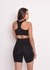 Top nadador seamless preto - loja online