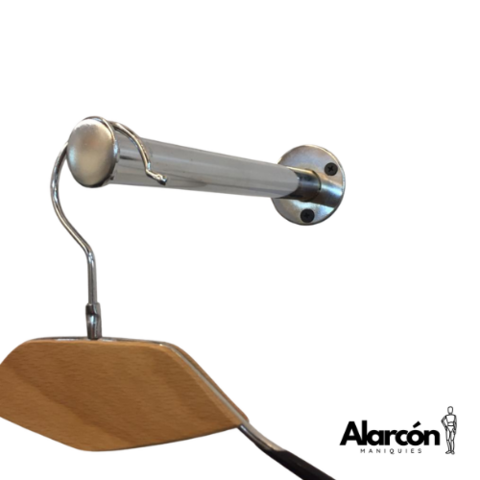 Perchero Cromado Mensula 15 cm Alarcon Maniquies