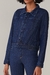 Jaqueta jeans azul marinho