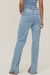 Calça jeans wide leg clara destroyed - comprar online