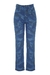 Calça jeans reta azul camuflada na internet