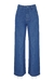 Calça jeans wide leg azul andreza na internet