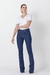 Calça jeans flare power azul marinho - comprar online