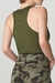 Regata tricot verde oliva - comprar online