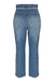 Calça jeans reta destroyed com torçal - Andreza Chagas | Premium Denim | Jeans Sustentável 