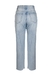 Calça jeans azul claro com franjas cristais - Andreza Chagas | Premium Denim | Jeans Sustentável 
