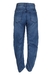Calça jeans cenoura azul médio - Andreza Chagas | Premium Denim | Jeans Sustentável 