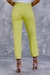 Calça jeans reta amarelo fresh - comprar online