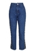 Calça jeans reta jessy azul médio na internet
