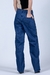Calça jeans wide leg anita azul médio - comprar online