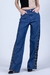 Calça jeans wide leg anita azul médio