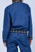 Jaqueta bomber aline jeans azul médio - comprar online