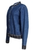 Jaqueta bomber aline jeans azul médio - loja online