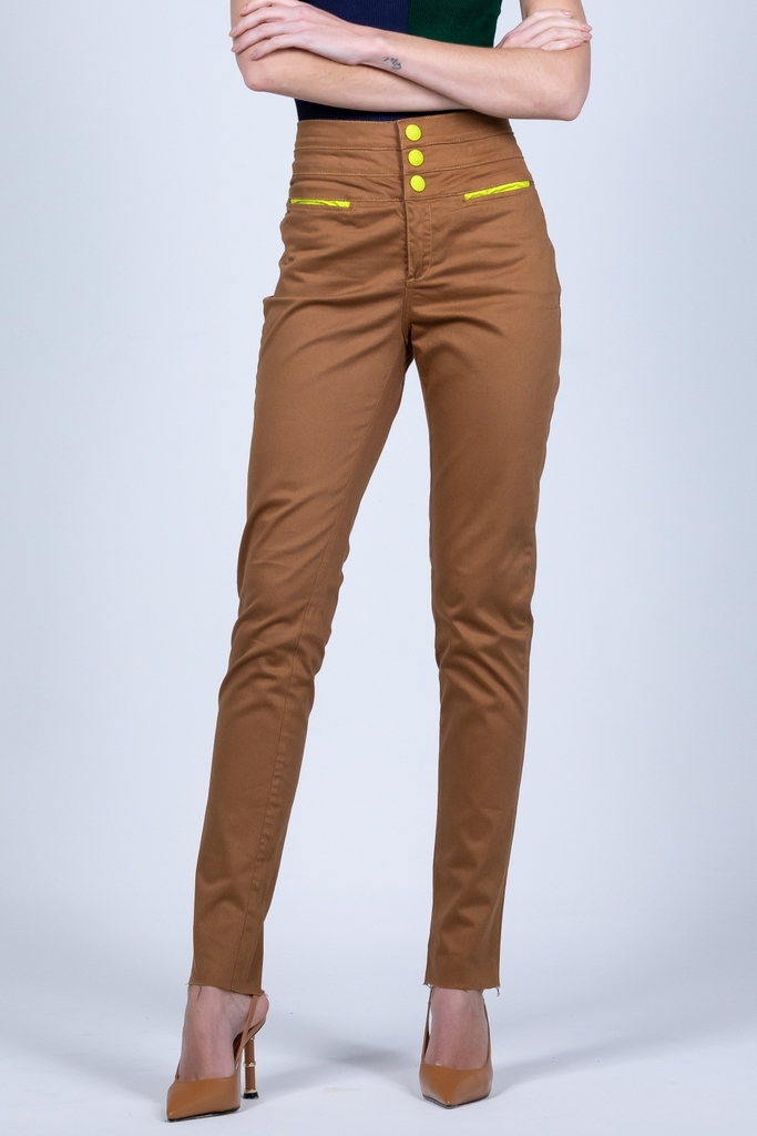 Calça skinny caramelo sale