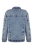 Jaqueta jeans puffer mariah azul clara - Andreza Chagas | Premium Denim | Jeans Sustentável 