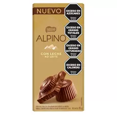 Nestlé Alpino "Con leche" 85 grs