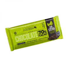 Colonial "70% cacao" con stevia 100 grs