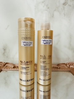 SHAMPOO E LEAVE IN BLONDE RECONTRUCTOR