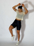 CROPPED MANGA TULE OFF WHITE - WORLD FITNESS