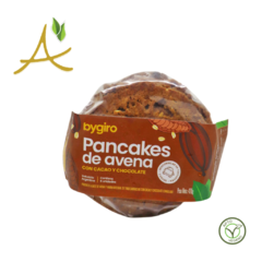 BYGIRO - Pancakes de Cacao y Chocolate x 6 unidades 420g.