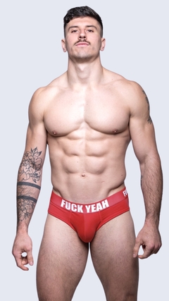 ALL RED BRIEF - FUCK YEAH