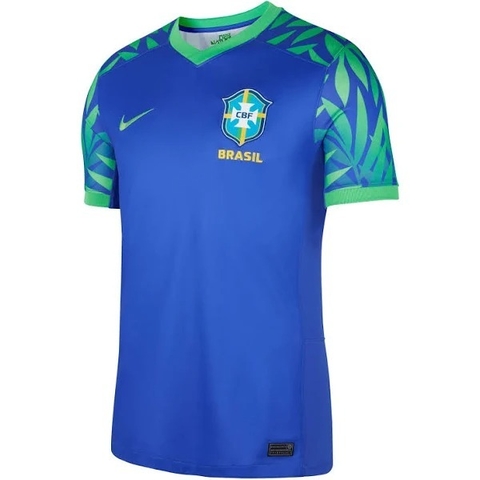 Camisa Nike Brasil II 2022/23 Torcedor Pro Crianças - Azul