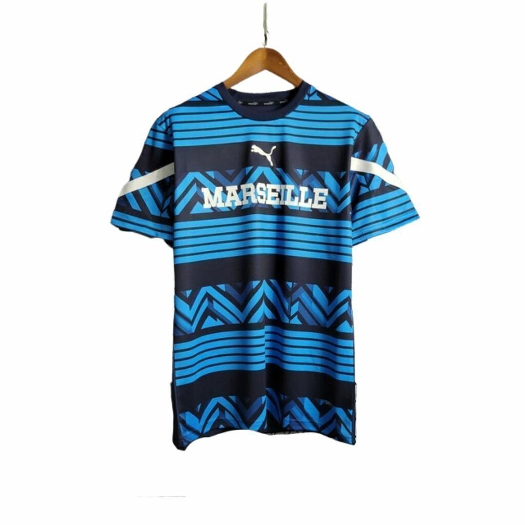 Conjunto de Treino Olympique de Marseille Preto 2022/23