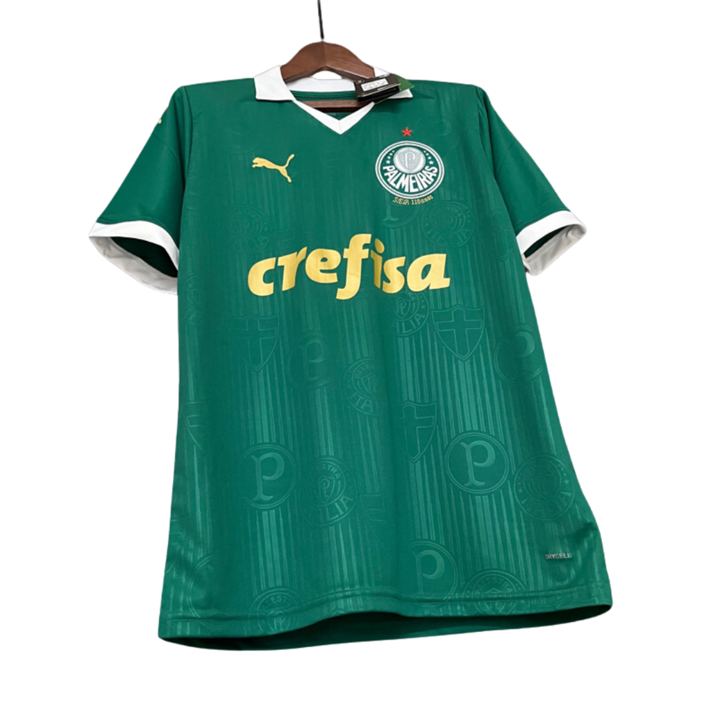 Camisa Palmeiras Puma 24/25 Torcedor Masculino - Branca