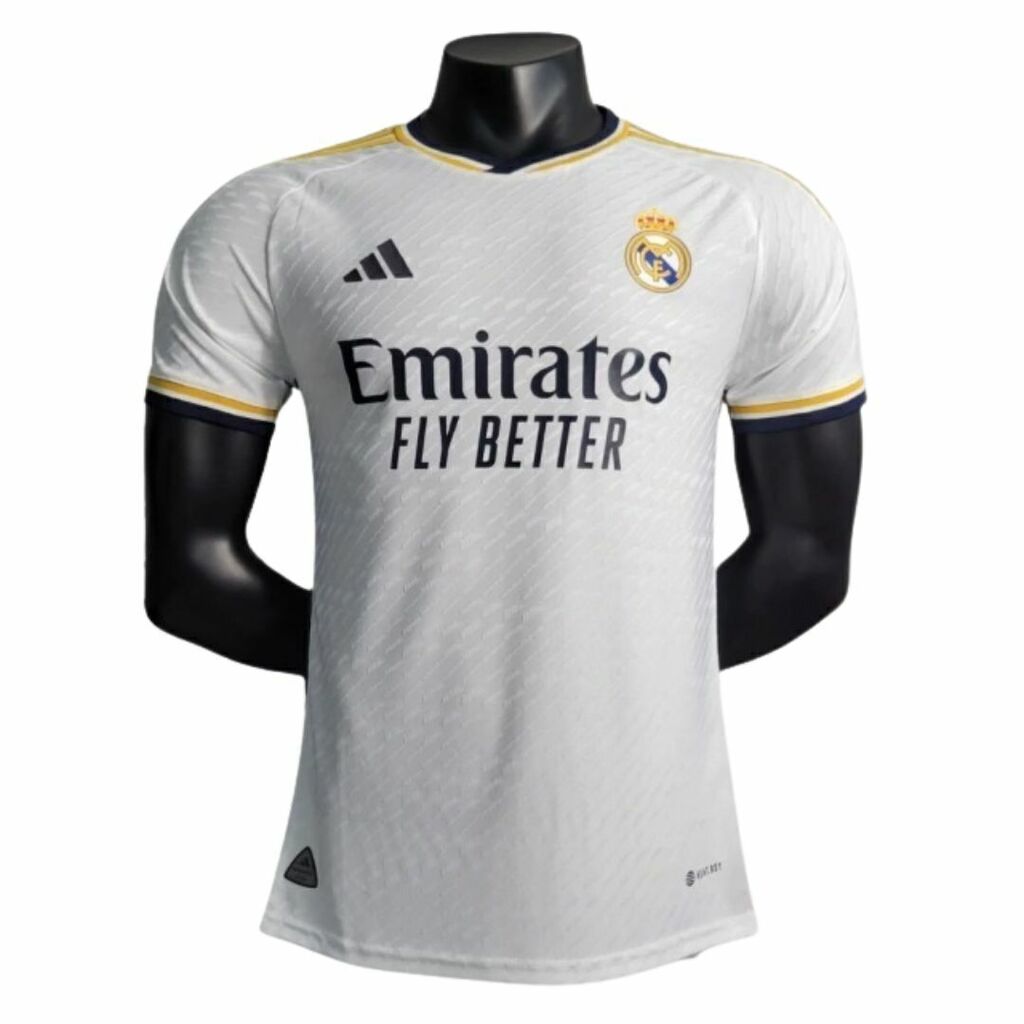 Camisa Real Madrid Home 23/24 Jogador Adidas Masculina - Frete Grátis