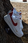 AF1 - Branco/Vermelho