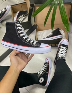 All Star Cano Alto - Preta