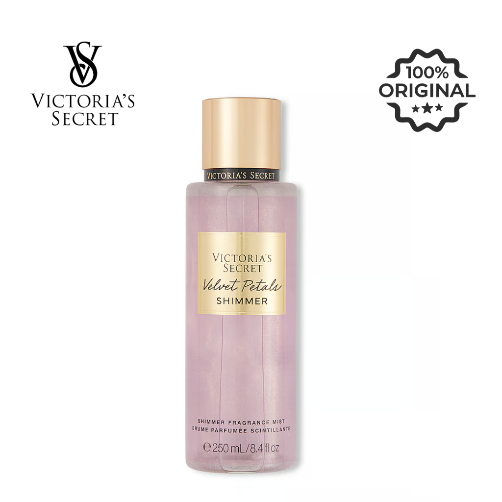 Victoria's Secret Body Splash Velvet Petals Shimmer 250ml –Original