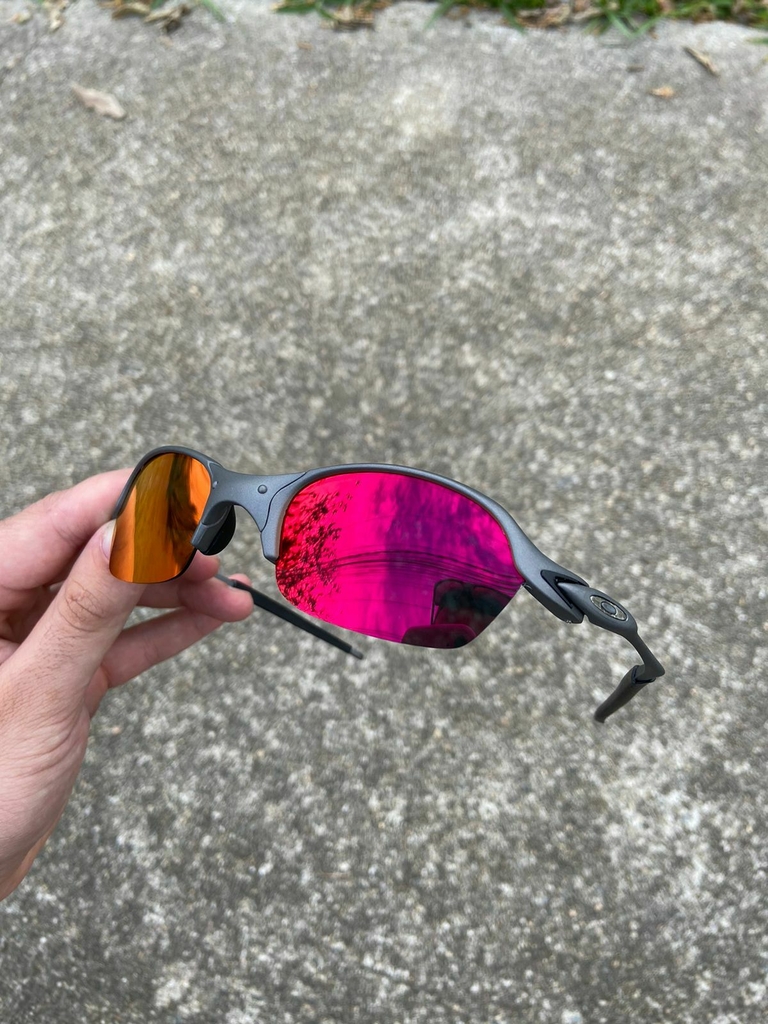 Óculos de Sol Juliet X-Metal Lentes Rosa Metal Polarizadas