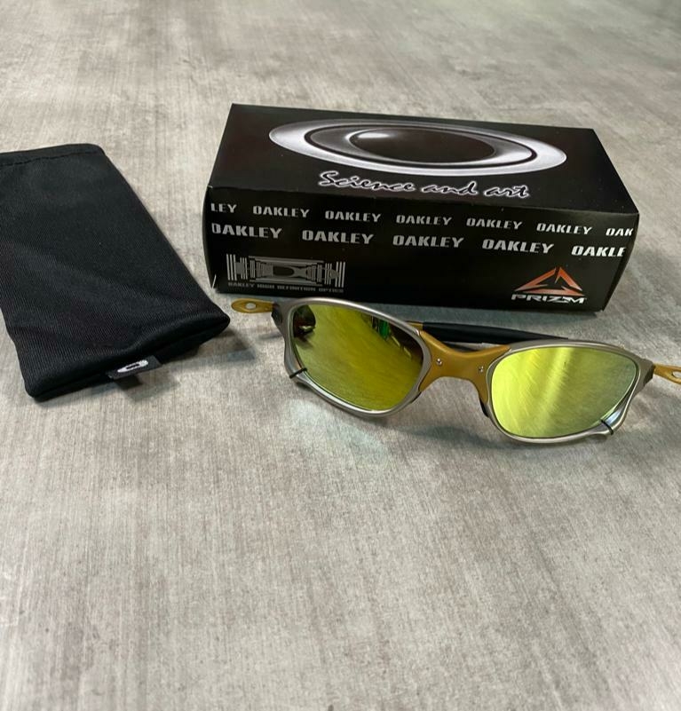 Oculos Oakley Juliet Squared xmetal vermelha doble x - Faz a Boa!