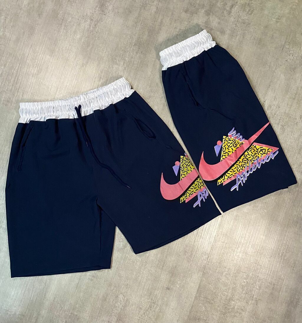 Short Nike Sportswear Gym Vintage Azul - Compre Agora