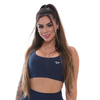 Top Alta Sustentação Academia Fitness Treino Azul Marinho